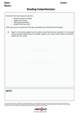 free year 8 english worksheets